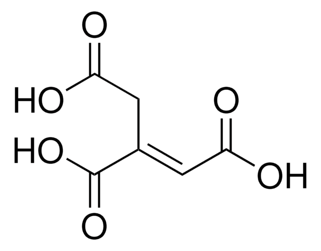 trans-Aconitic acid structure, CAS 4023-65-8