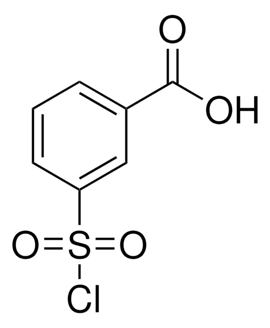 3-(Chlorosulfonyl)benzoic acid structure, CAS 4025-64-3