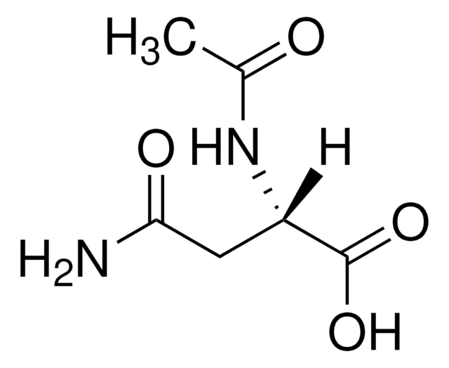 N-Acetyl-L-asparagine structure, CAS 4033-40-3