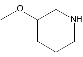 3-Methoxypiperidine structure, CAS 4045-29-8