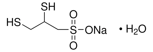 Sodium 2,3-dimercapto-1-propanesulfonate structure, CAS 4076-02-2