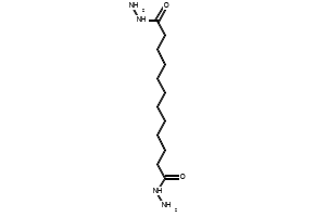 1,12-Dodecanedioyl dihydrazide structure, CAS 4080-98-2