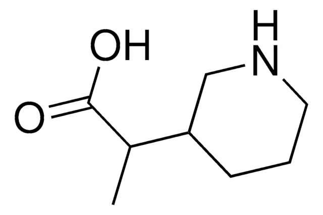 3-(2-Piperidinyl)propanoic acid structure, CAS 4088-33-9