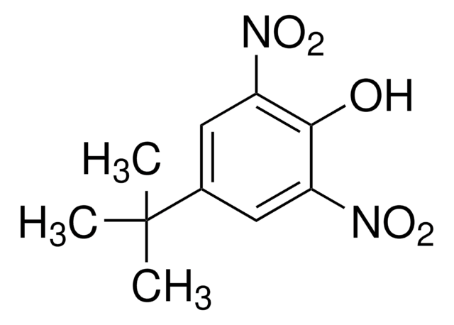 4-tert-Butyl-2,6-dinitrophenol structure, CAS 4097-49-8