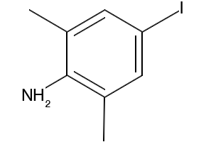 4-Iodo-2,6-dimethylaniline structure, CAS 4102-53-8