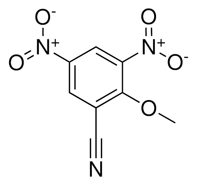 3,5-Dinitrobenzonitrile structure, CAS 4110-35-4