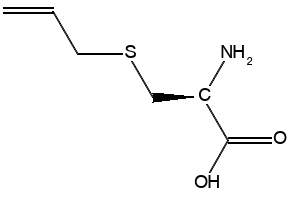S-Butyl-D-cysteine structure, CAS 4134-56-9