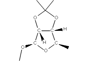 Methyl 2,3-O-isopropylidene-5-O-(p-tolylsulfonyl)-beta-D-ribofuranoside structure, CAS 4137-56-8