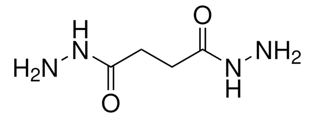 Butanedihydrazide structure, CAS 4146-43-4