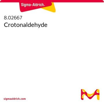 Crotonaldehyde structure, CAS 4170-30-3
