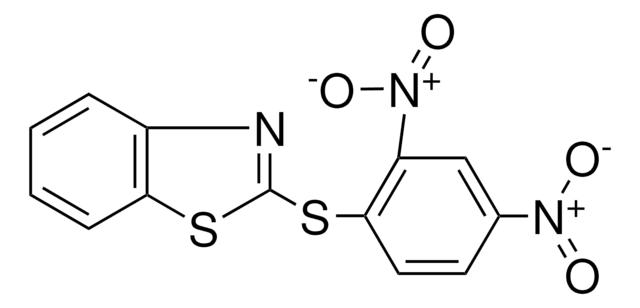 2-[(2,4-Dinitrophenyl)thio]-benzothiazole structure, CAS 4230-91-5