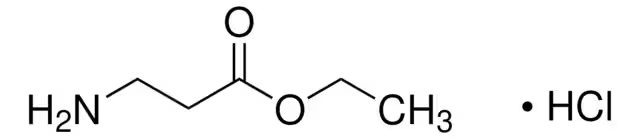 Ethyl 3-aminopropanoate hydrochloride structure, CAS 4244-84-2