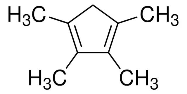 1,2,3,4-Tetramethyl-1,3-cyclopentadiene structure, CAS 4249-10-9