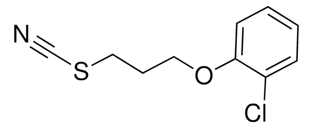Propyl thiocyanate structure, CAS 4251-16-5