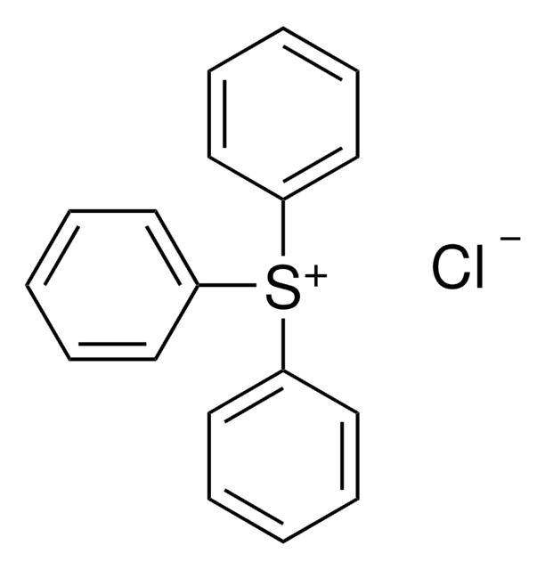 Triphenylsulfonium chloride structure, CAS 4270-70-6