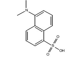 5-(Dimethylamino)-1-naphthalenesulfonic acid structure, CAS 4272-77-9