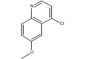 4-Chloro-6-methoxyquinoline structure, CAS 4295-04-9
