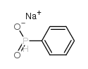 Sodium phenylphosphinate structure, CAS 4297-95-4