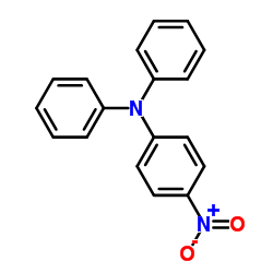 4-Nitrophenyl diphenylamine structure, CAS 4316-57-8