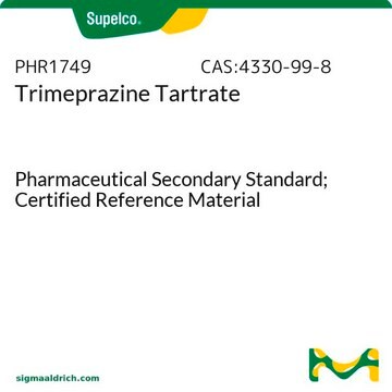 Trimeprazine tartrate structure, CAS 4330-99-8