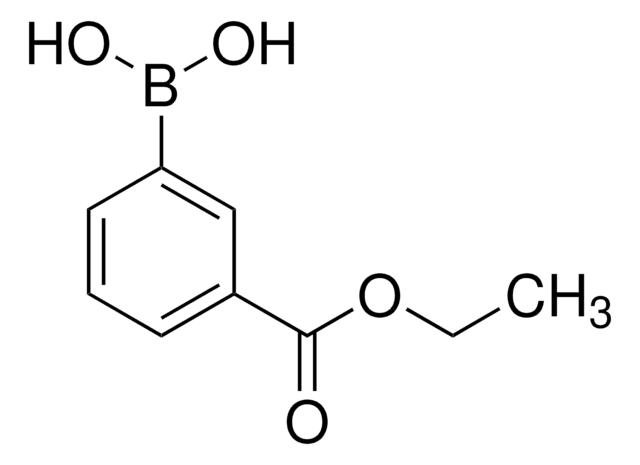 3-Ethoxycarbonylphenylboronic acid structure, CAS 4334-87-6