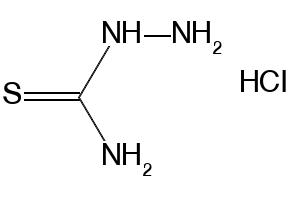 Thiosemicarbazide hydrochloride structure, CAS 4346-94-5