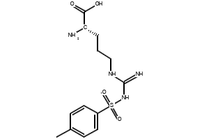 N'-p-Tosyl-L-arginine structure, CAS 4353-32-6