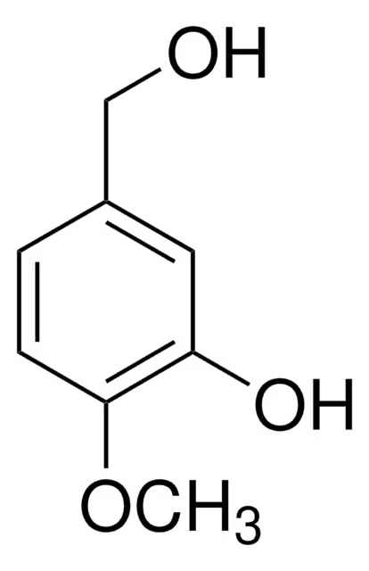 2-Hydroxy-3-methoxybenzyl alcohol structure, CAS 4383-05-5