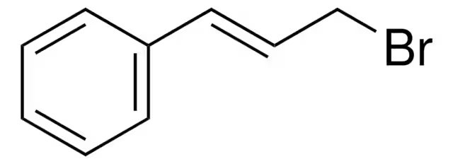 Cinnamyl bromide structure, CAS 4392-24-9