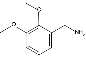 2,3-Dimethoxybenzylamine structure, CAS 4393-09-3
