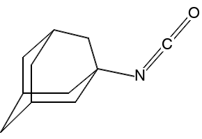 1-Adamantyl isocyanate structure, CAS 4411-25-0