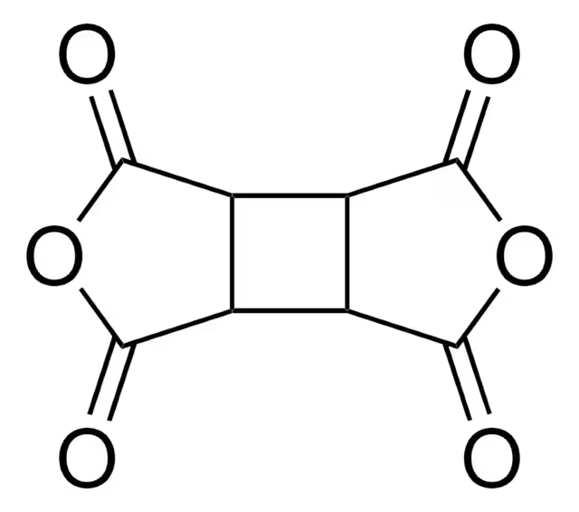 Cyclobutane-1,2,3,4-tetracarboxylic dianhydride structure, CAS 4415-87-6