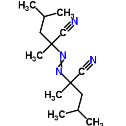 2,2'-Azobis(2,4-dimethyl)valeronitrile structure, CAS 4419-11-8