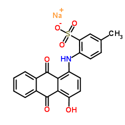 Acid Violet 43 structure, CAS 4430-18-6