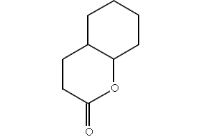 Octahydrocoumarin structure, CAS 4430-31-3