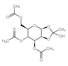 3,4,6-Tri-O-acetyl-beta-D-mannopyranose 1,2-(methyl orthoacetate) structure, CAS 4435-05-6