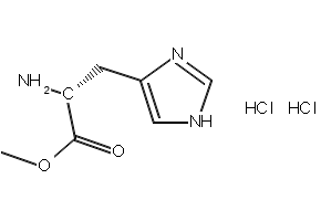 D-Histidine methyl ester dihydrochloride structure, CAS 4467-54-3