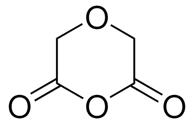 Diglycolic anhydride structure, CAS 4480-83-5