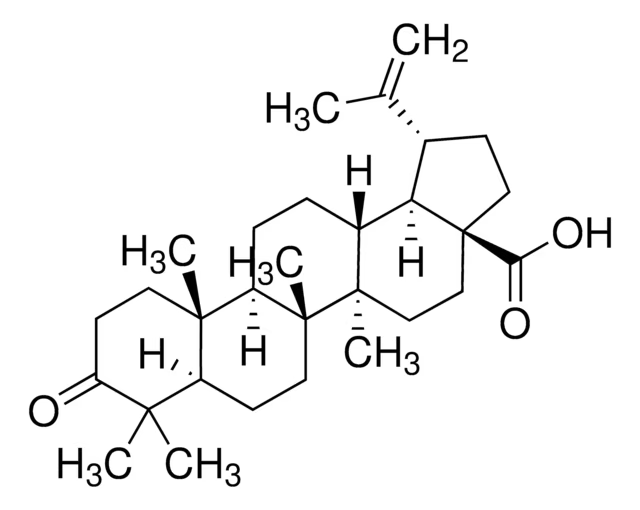 Betulonic acid structure, CAS 4481-62-3