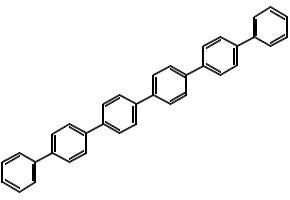 p-Sexiphenyl structure, CAS 4499-83-6