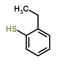 2-Ethylbenzenethiol structure, CAS 4500-58-7