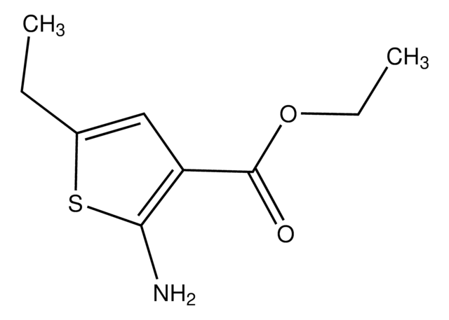 Ethyl 2-amino-5-ethylthiophene-3-carboxylate structure, CAS 4507-13-5