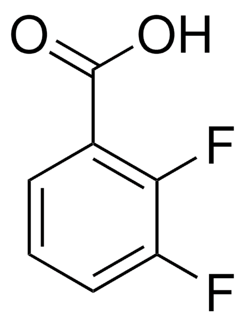 2,3-Difluorobenzoic acid structure, CAS 4519-39-5