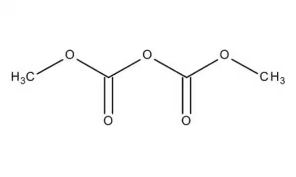Dimethyl dicarbonate structure, CAS 4525-33-1