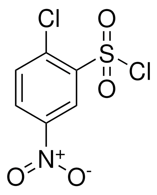 2-Chloro-5-nitro-benzenesulfonyl chloride structure, CAS 4533-95-3