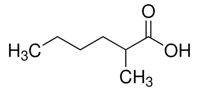 2-Methylhexanoic acid structure, CAS 4536-23-6
