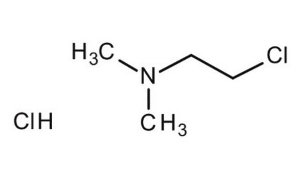 2-Dimethylaminoethyl chloride hydrochloride structure, CAS 4584-46-7