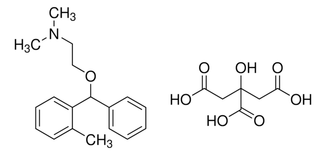 Orphenadrine citrate structure, CAS 4596-23-0