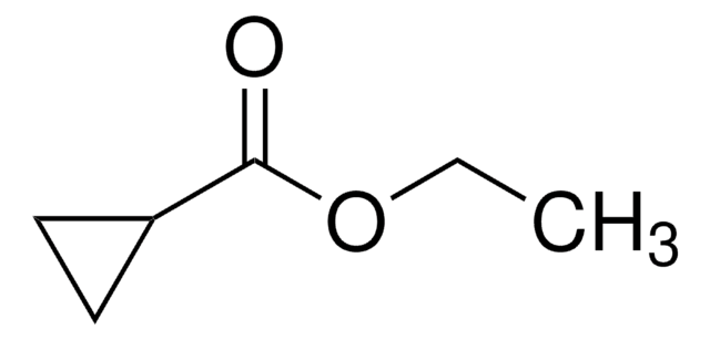 Ethyl cyclopropanecarboxylate structure, CAS 4606-07-9
