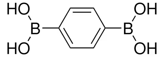 1,4-Phenylenebisboronic acid structure, CAS 4612-26-4